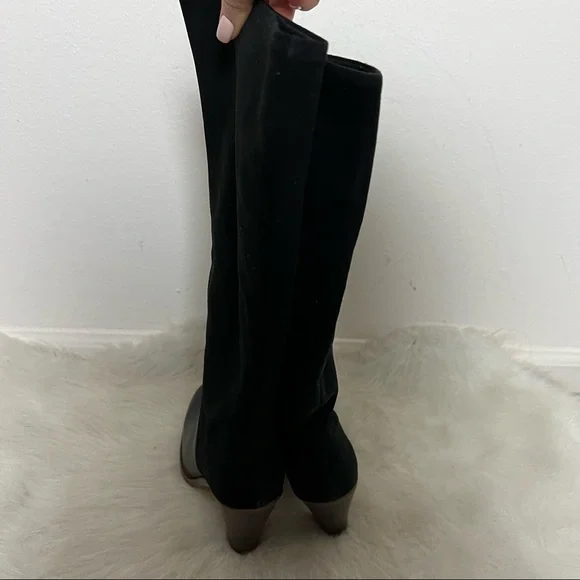 NWB Splendid Sullie Suede Leather Heel Riding Knee High Boots - Picture 11 of 15